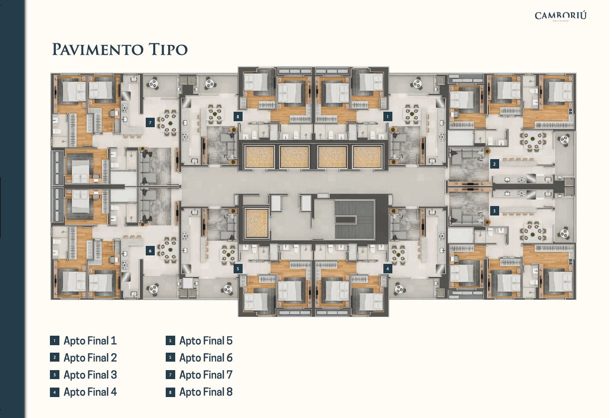 Camboriú Boulevard - Planta 12