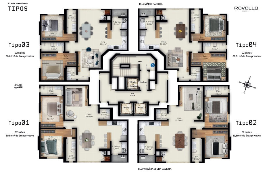 Ravello Residence — Planta 1