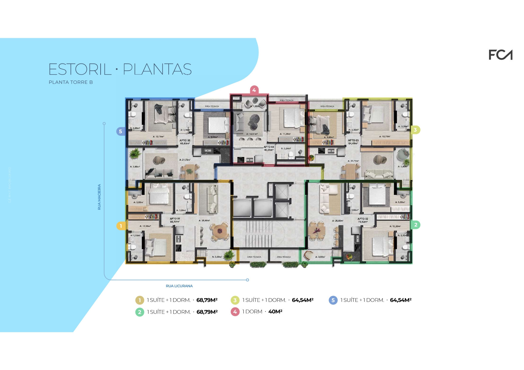 Residencial Estoril - Planta 5
