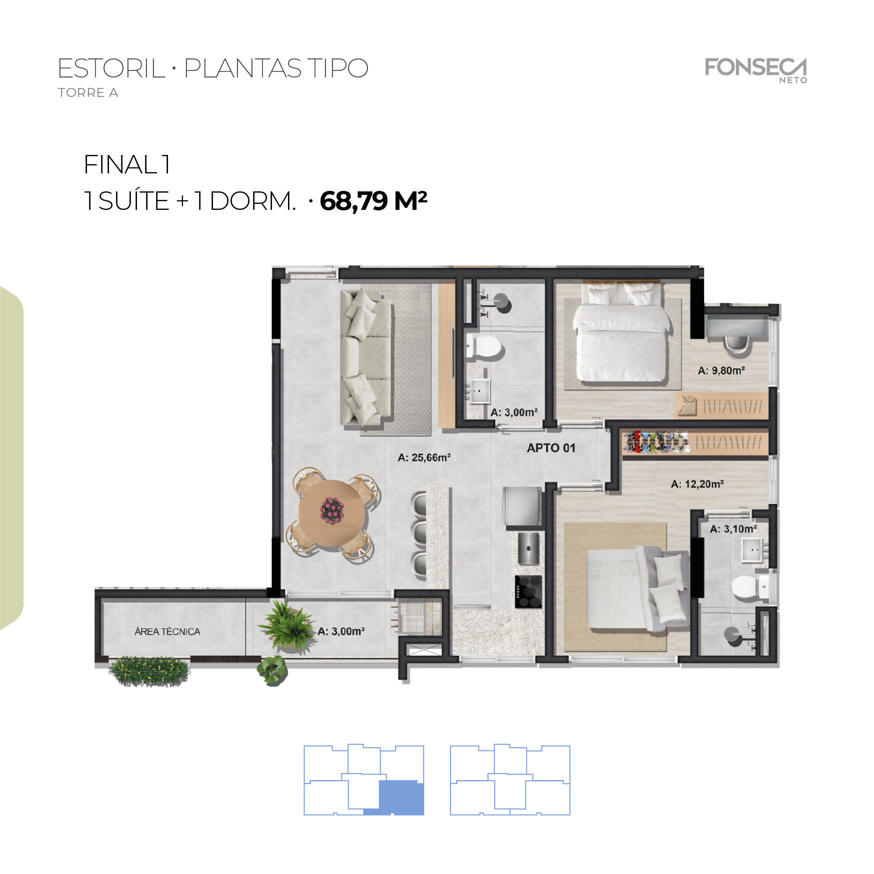 Residencial Estoril - Planta 7