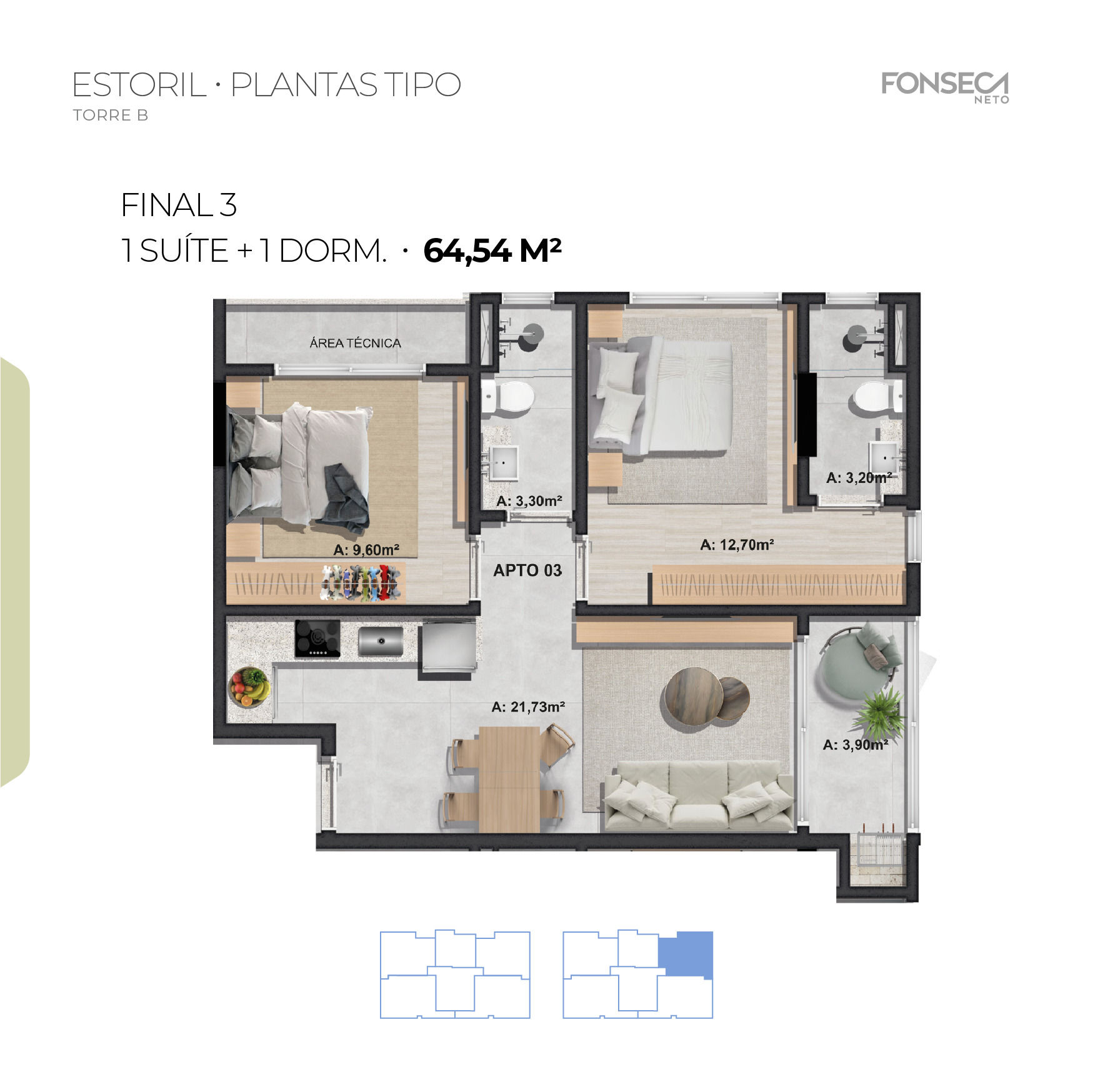 Residencial Estoril - Planta 14